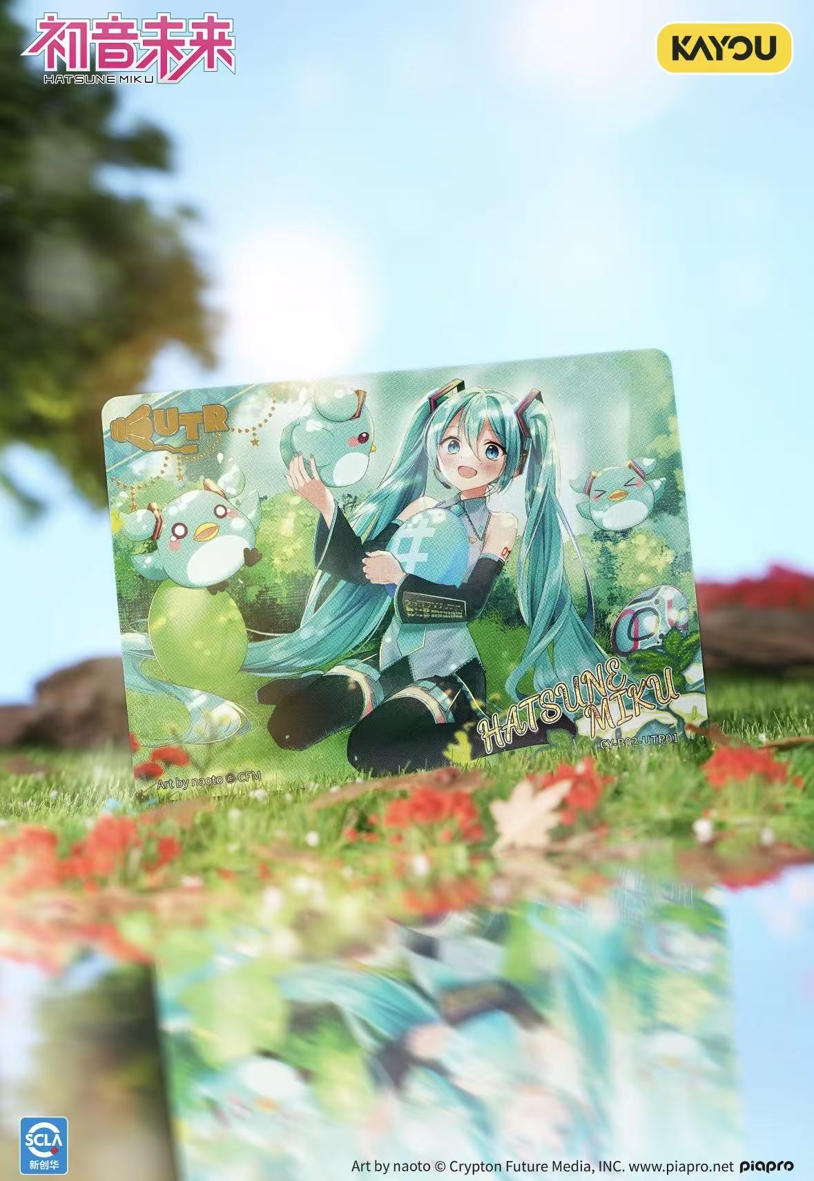 KAYOU, Hatsune Miku, Dreamy Sweetheart, Collection Cards, 30 Packs Per Box.