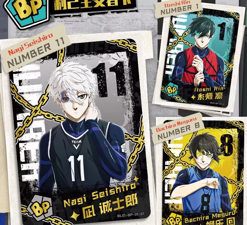 KAYOU, Blue Lock: Nagi - Star Stone Collector Card - Awakening Pack. 10 Packs Per Box