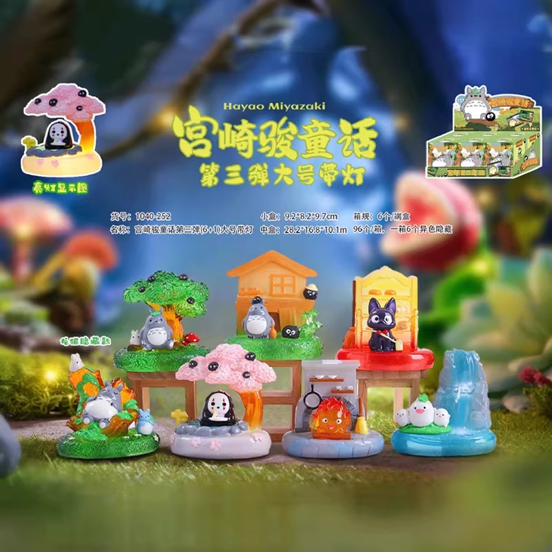 Studio Ghibli, Hayao Miyazaki – Meet Light & Warmth Blind Box. One Box.