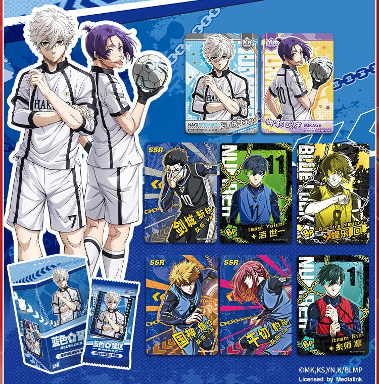 KAYOU, Blue Lock: Nagi - Star Stone Collector Card - Awakening Pack. 10 Packs Per Box