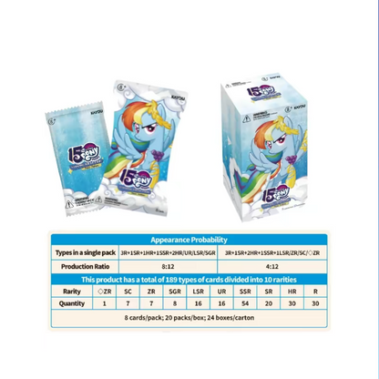 KAYOU My Little Pony Friendship Eternal Cards - Moon Edition English Series 2, 12 Blister Packs.