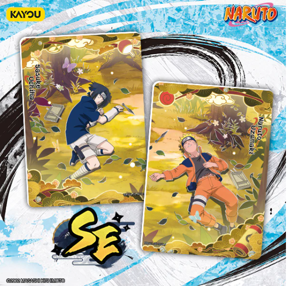 KAYOU NARUTO-Chapter Jin-Smriti Collectible Card. 10 Packs Per Box.