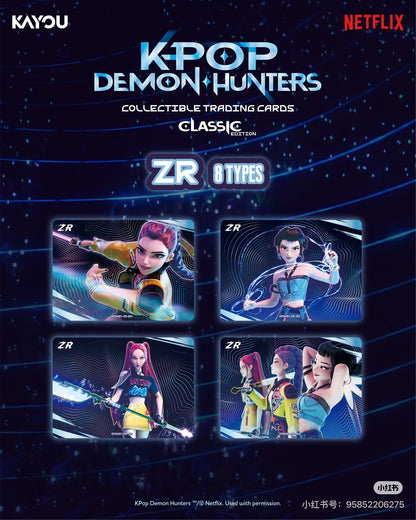 K-POP DEMON HUNTERS, Classic Edition, Collection Trading Cards, 18 Packs Per Box, KP-JD-001-APAC.