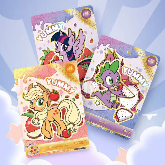 KAYOU My Little Pony Friendship Eternal Cards - Moon Edition Series 6, 18 Packs Per Box.