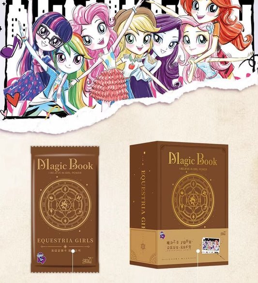 KAYOU-My Little Pony: EQUESTRIA GIRLS – Magic Book, Collectible Card.