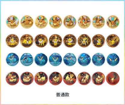 Pokemon Terastal Grand Crystal Gathering Simplified Chinese Badge Set, One Box.