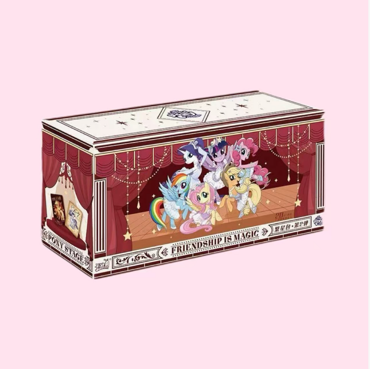 KAYOU My Little Pony Friendship Eternal Cards - Starry Edition Series 2, 16 Packs Per Box.
