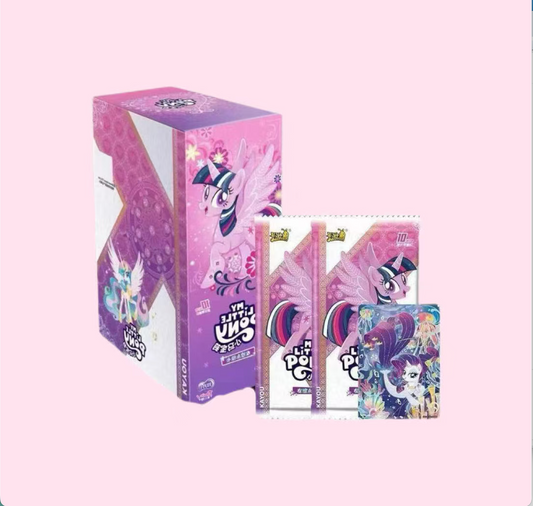 KAYOU My Little Pony Friendship Eternal Cards - Moon Edition Series 6, 18 Packs Per Box.