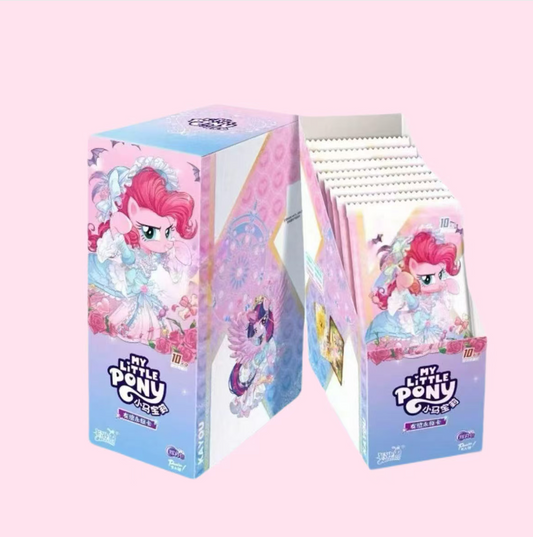 KAYOU My Little Pony Friendship Eternal Cards - Moon Edition Series 9, 18 Packs Per Box.
