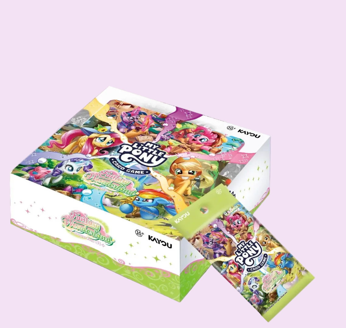 KAYOU My Little Pony TCG 1 -Fantasy Wonderland Edition English Series 1, 20 Packs Per Box.