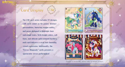 My Little Pony, Friendship Eternal Cards-Moon Edition 004 Sea, 10 Packs Per Box.