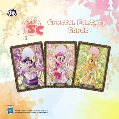 KAYOU My Little Pony Friendship Eternal Cards - Moon Edition English Series 1, 24 Blister Packs.