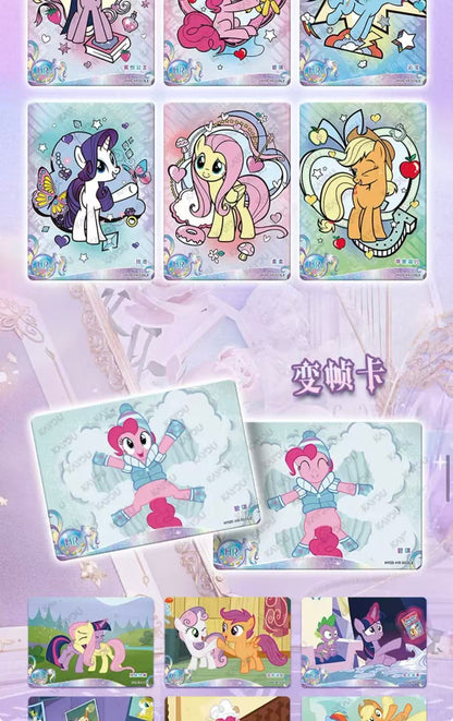 KAYOU My Little Pony Friendship Eternal Cards - Moon Edition Series 9, 18 Packs Per Box.
