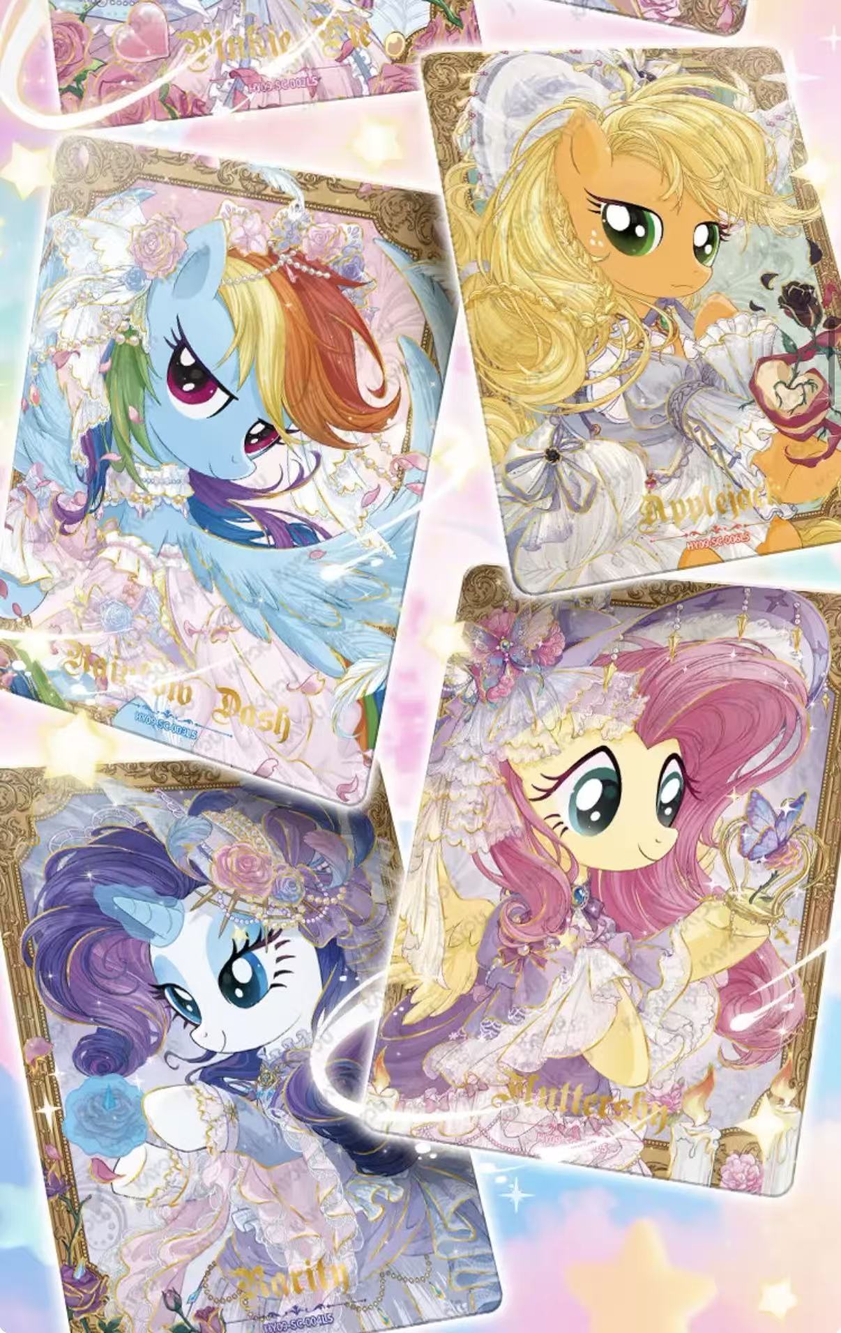 KAYOU My Little Pony Friendship Eternal Cards - Moon Edition Series 9, 18 Packs Per Box.