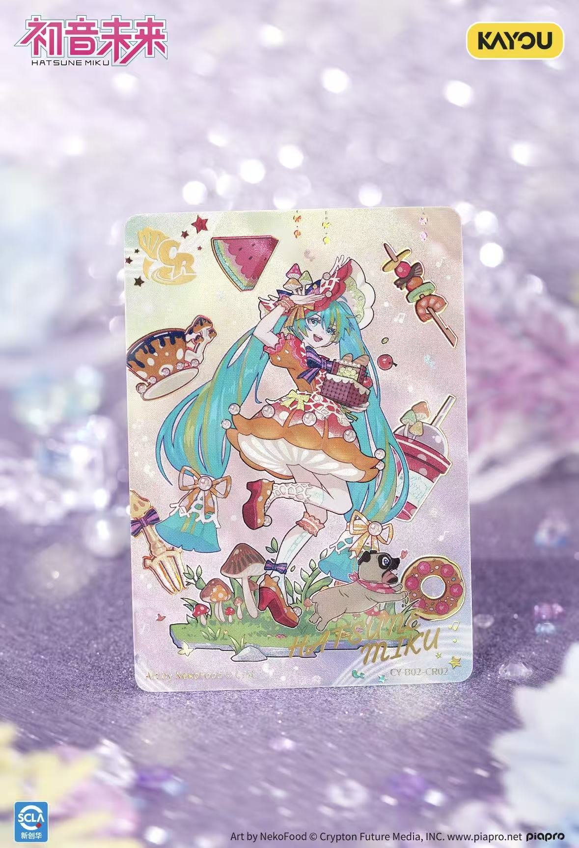 KAYOU, Hatsune Miku, Dreamy Sweetheart, Collection Cards, 30 Packs Per Box.