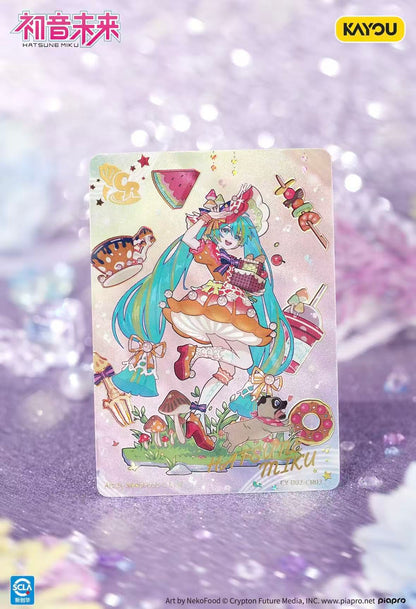 KAYOU, Hatsune Miku, Dreamy Sweetheart, Collection Cards, 30 Packs Per Box.