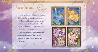 My Little Pony, Friendship Eternal Cards-Moon Edition 004 Sea, 10 Packs Per Box.