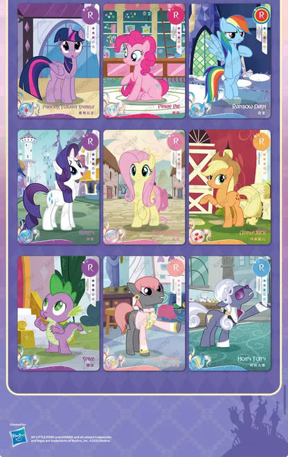 KAYOU My Little Pony Friendship Eternal Cards - Moon Edition Series 9, 18 Packs Per Box.