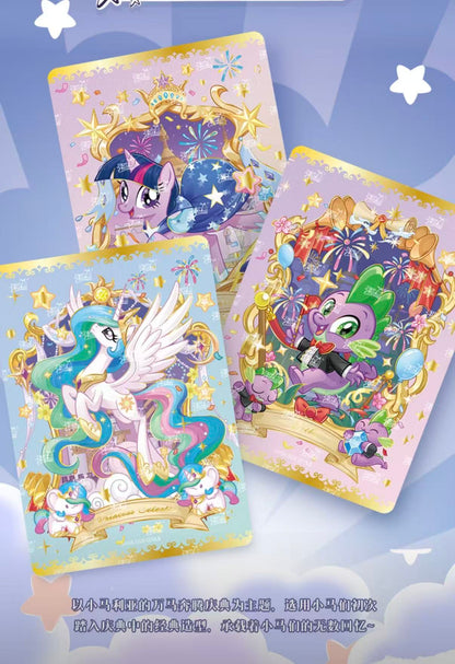KAYOU My Little Pony Friendship Eternal Cards - Moon Edition Series 8, 18 Packs Per Box.