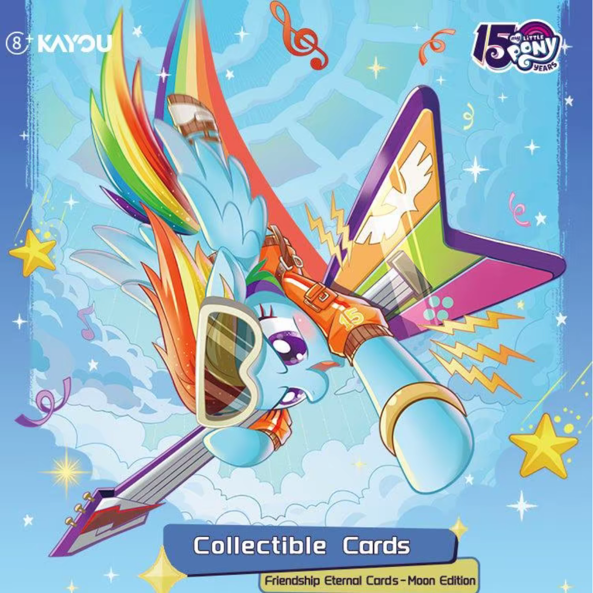 KAYOU My Little Pony Friendship Eternal Cards - Moon Edition English Series 2, 12 Blister Packs.