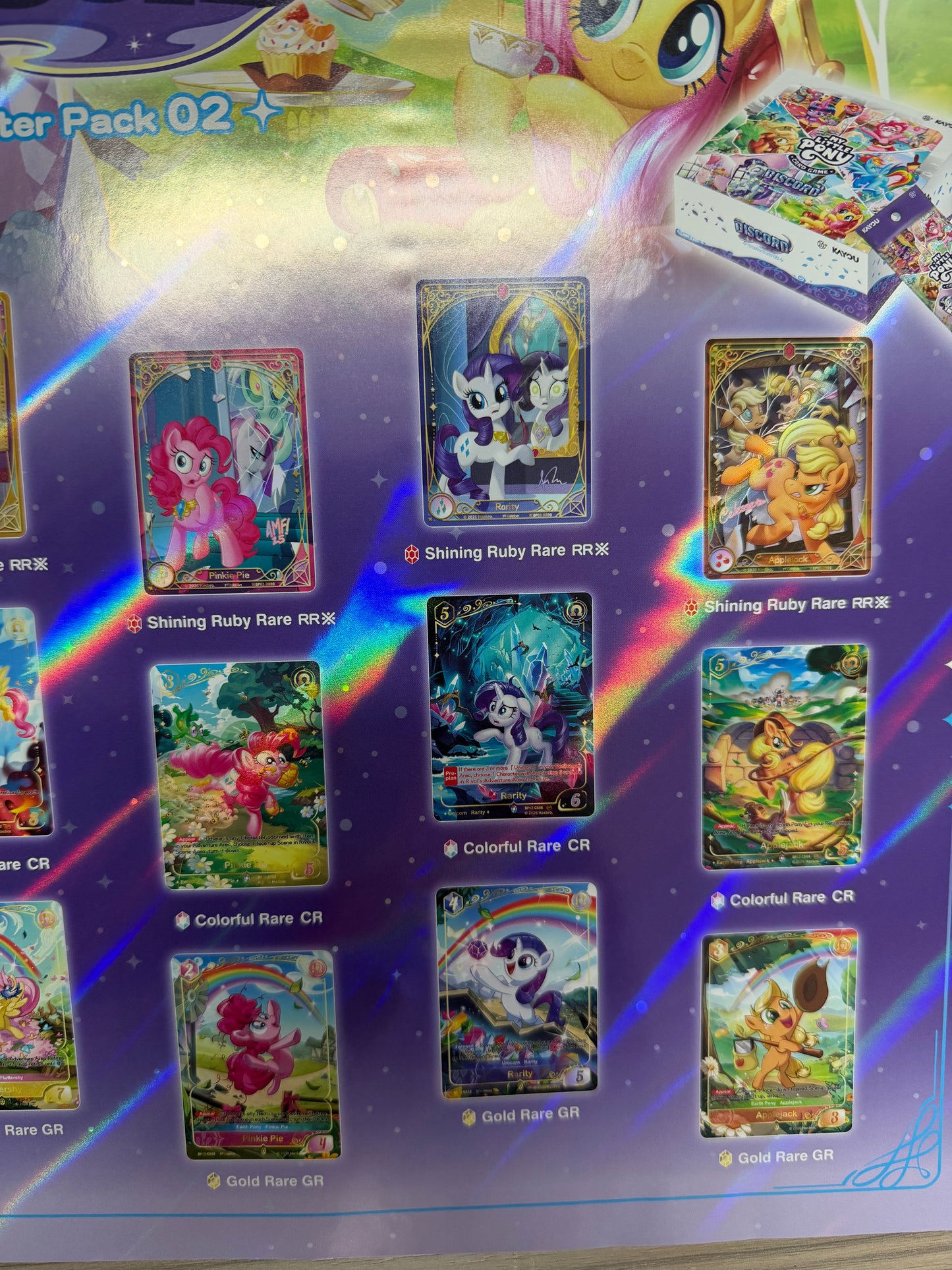 KAYOU My Little Pony TCG2 English Version.