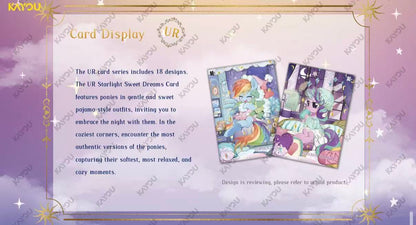 My Little Pony, Friendship Eternal Cards-Moon Edition 004 Sea, 10 Packs Per Box.