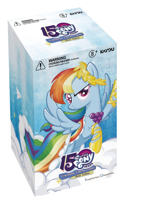 KAYOU My Little Pony Friendship Eternal Cards - Moon Edition English Series 2, 12 Blister Packs.
