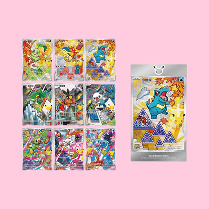 Pokemon, 30th Anniversary First Partner Illustration Series 1 Simplified Chinese, One Box.