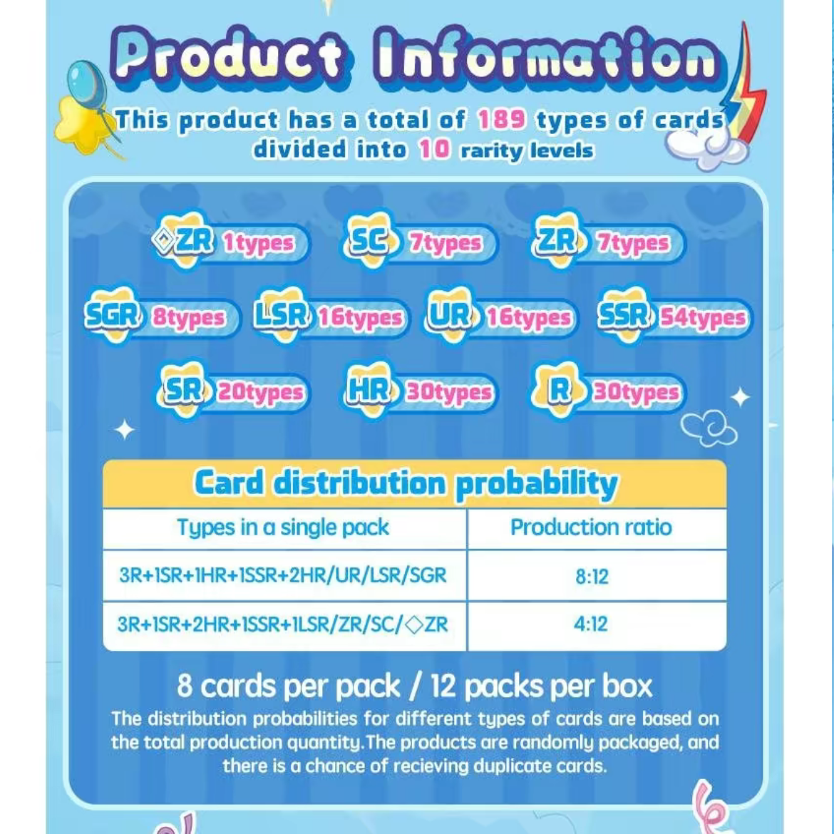 KAYOU My Little Pony Friendship Eternal Cards - Moon Edition English Series 2, 12 Blister Packs.