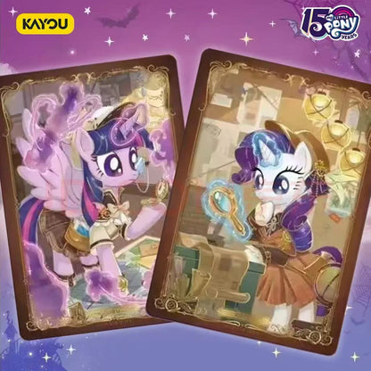 KAYOU My Little Pony Friendship Eternal Cards - Moon Edition Series 9, 18 Packs Per Box.