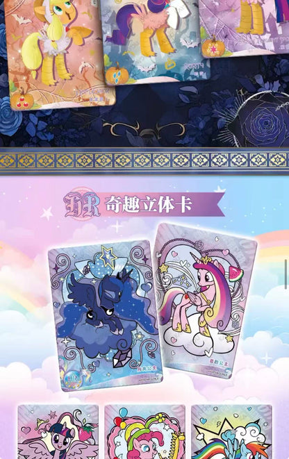 KAYOU My Little Pony Friendship Eternal Cards - Moon Edition Series 9, 18 Packs Per Box.
