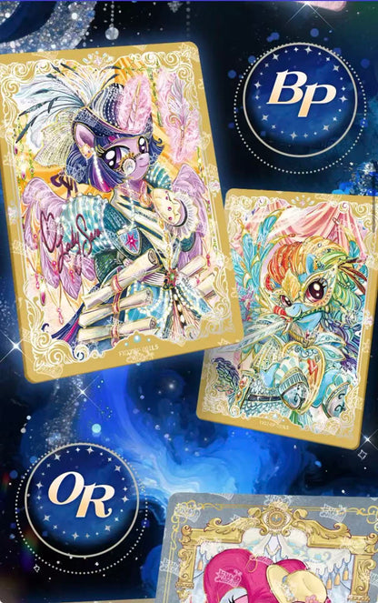 KAYOU My Little Pony Friendship Eternal Cards - Starry Edition Series 2, 16 Packs Per Box.