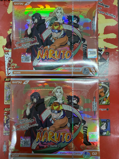 NARUTO, Smriti Collectible Cards-Earth Scroll-002-SEA. 30 Packs Per Box.