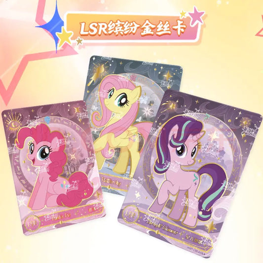 KAYOU My Little Pony Friendship Eternal Cards - Moon Edition Series 7, 18 Packs Per Box.