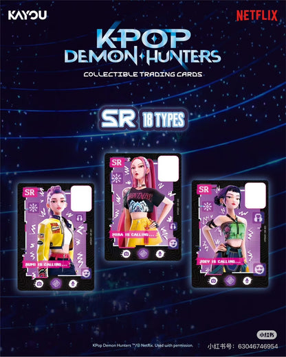 K-POP DEMON HUNTERS, Classic Edition, Collection Trading Cards, 18 Packs Per Box, KP-JD-001-APAC.