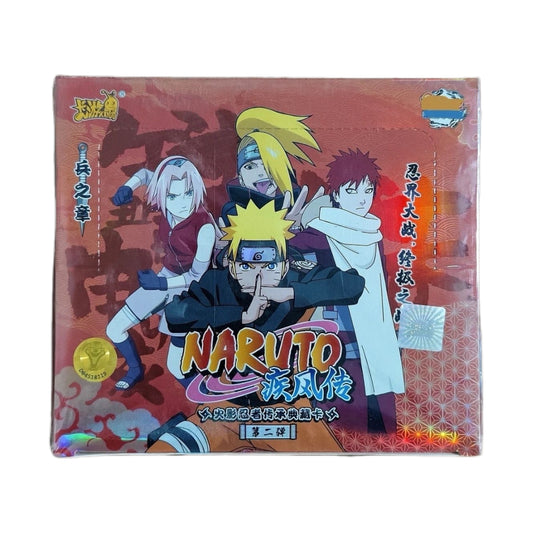 NARUTO, Smriti Collectible Cards-Earth Scroll-002 (2022). 36 Packs Per Box.