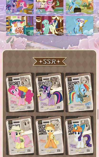 KAYOU My Little Pony Friendship Eternal Cards - Moon Edition Series 9, 18 Packs Per Box.