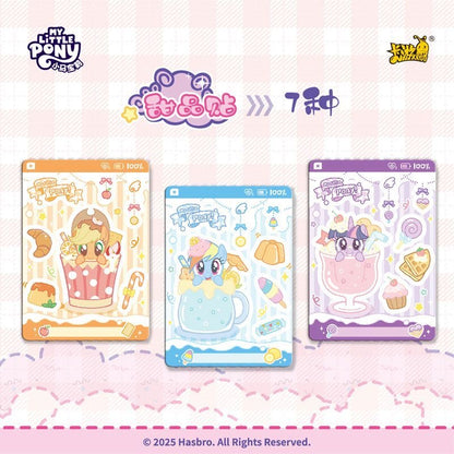 My Little Pony, Sweet Dream Friendship Sticker & Card Pack ( 4 Stickers +1 Card Each Pack)