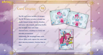 My Little Pony, Friendship Eternal Cards-Moon Edition 004 Sea, 10 Packs Per Box.