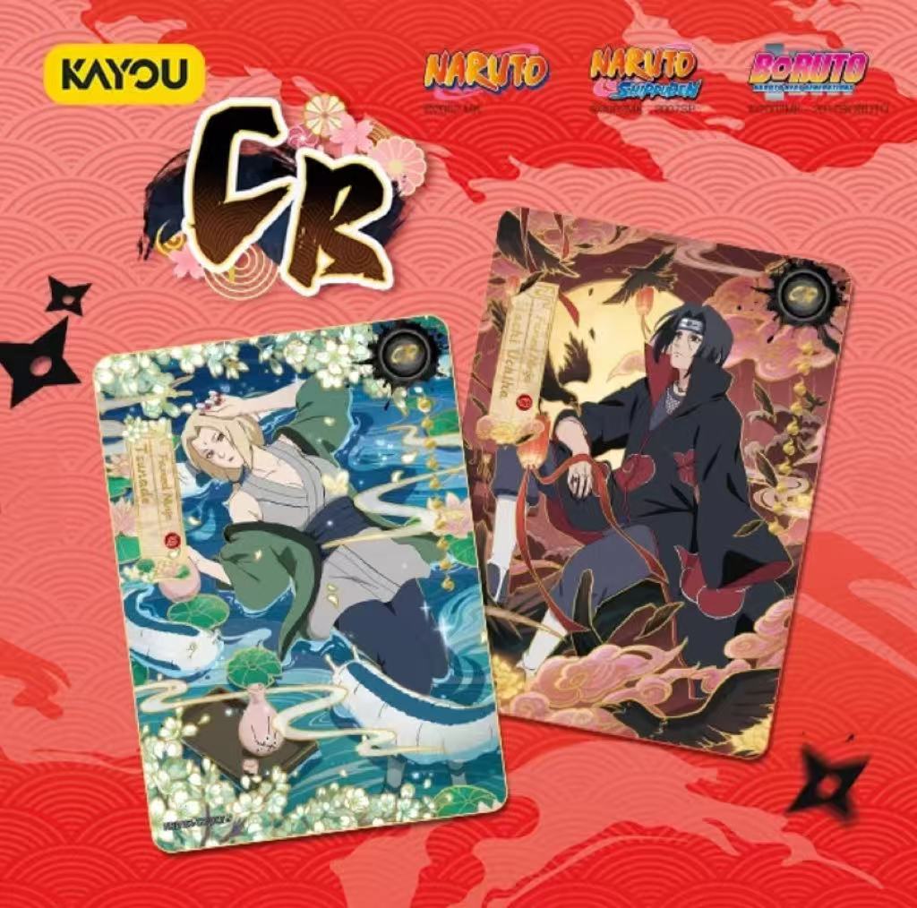NARUTO, Smriti Collectible Cards-Earth Scroll-002-SEA. 30 Packs Per Box.