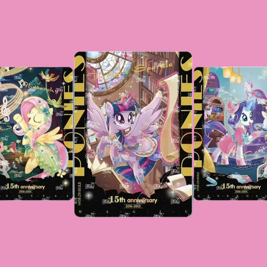 KAYOU My Little Pony Friendship Eternal Cards - Moon Edition Series 8, 18 Packs Per Box.