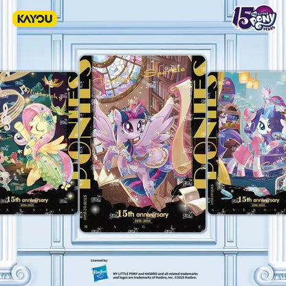 KAYOU My Little Pony Friendship Eternal Cards - Moon Edition Series 8, 18 Packs Per Box.